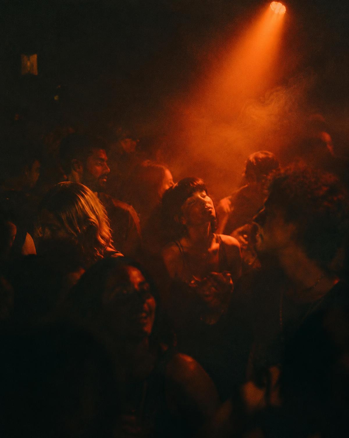 Crowd on the dancefloor